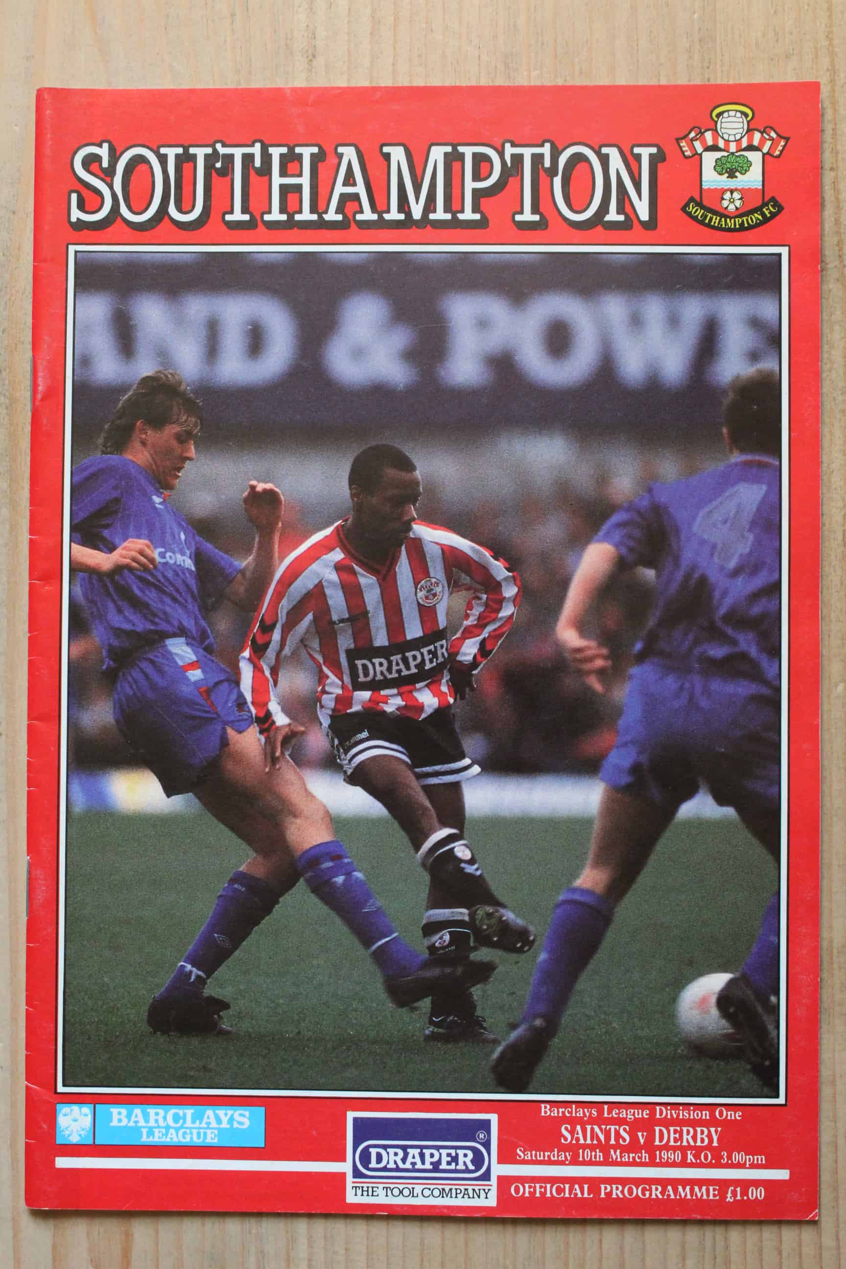 Southampton FC v Derby County FC